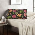 thumbnail image 1 of LNWH Rectangle Pillow Cover, Guitar Skull Aztec Cactus Cushion Covers Pillowcase for Couch Bedroom Sofa, 14"x20", 1 of 7