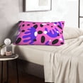 thumbnail image 1 of LNWH Rectangle Pillow Cover, Pink Funny Dot Doodle Cushion Covers Pillowcase for Couch Bedroom Sofa, 20"x30", 1 of 7