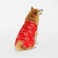 thumbnail image 1 of LNWH Romantic Valentine's Day Pink Heart Pattern Dog Clothes, Breathable Warm Cotton Pet Clothes 3X-Large, 1 of 8