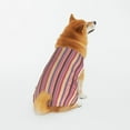 thumbnail image 1 of LNWH Vertical Stripes Pattern Dog Clothes, Breathable Warm Cotton Pet Clothes 5X-Large, 1 of 8