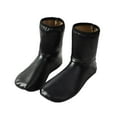 thumbnail image 1 of LNWUY Adult Mid-Calf Padded Thickened Socks Men and Women Warm Socks Tall Indoor Leather Socks Waterproof Floor Socks Black S, 1 of 9