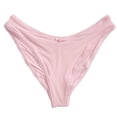 thumbnail image 1 of LNWUY Bikini Underwear for Women Low-Rise Breathable Light Panties Lace High Elastic Triangle Shorts Quick-Drying Pink XL, 1 of 9