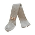 thumbnail image 1 of LNWUY Girls Pantyhose Spring and Autumn Outer Wear Thin Baby Pantyhose Baby Girls Socks Fall and Winter Bottom Pants Long Pants Gray 6 Years, 1 of 3