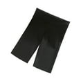thumbnail image 1 of LNWUY Girls Spring and Summer Solid Color Shorts High Waist Outerwear Thin Children's Tights Yoga Leggings 4-9 Years Old Black 5Y, 1 of 3