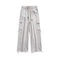 thumbnail image 1 of LNWUY Men's Big and Tall Sweatpants Lightweight Elastic High Waisted Jogger Sport Pants Drawstring Sweat Pants Tracksuit Bottom Trousers Gray XXXL, 1 of 3