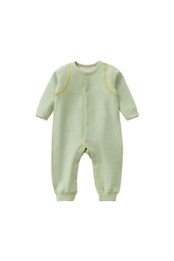 Toddler Solid Color Half Sleeve Bodysuit Soft Solid Color Romper One Piece Jumpsuit Cute Fashion Baby Girl Clothes Green 66