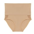 thumbnail image 1 of LNWUY Tummy Control Shapewear Panty for Women Seamless Body Shaper Panties High Waist Shaping Underwear Brief Beige S, 1 of 9