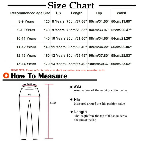 LNWUY Wide Leg Pants for Girls Fashion High Wasited Baggy Palazzo Pants Casual Elastic Waist Loose Comfy Pants Black 9 Years
