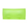 thumbnail image 1 of LNWUY Women Strapless Bandeau Sports Bra Tube Top Workout Backless Bralette Seamless Solid Color Everyday Bras Green Free Size, 1 of 2
