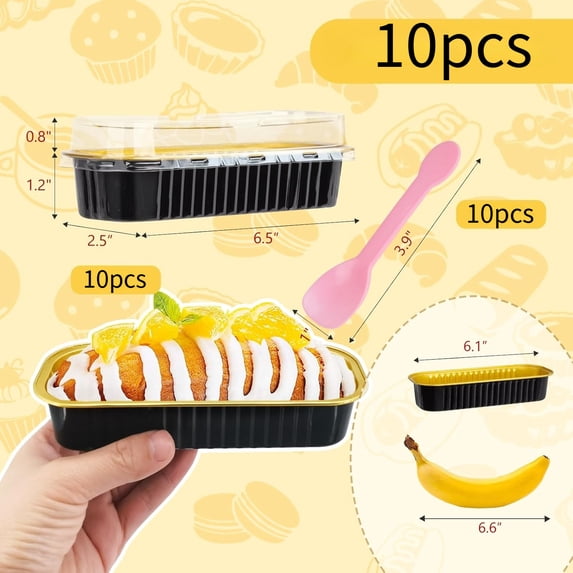 LNYZQUS 5oz Foil Baking Cups with Lids 25 Pack,Disposable Cupcake Pans Aluminum Muffin Tin Mini Cake Containers Creme Brulee Ramekins Cupcake Liners Holders-Pink