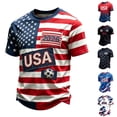 thumbnail image 1 of LNZGNM 2026 Soccer Cup Fan Jersey USA Soccer Jersey Shirts Football Team V Neck Game Day National Team Fan Tees,Navy(L), 1 of 4
