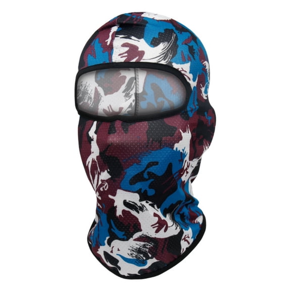 LNZGNM Balaclava Face Mask Sun UV Protection Breathable Neck Gaiter Stylish Windproof Full Face Mask for Men Cycling Head Mask