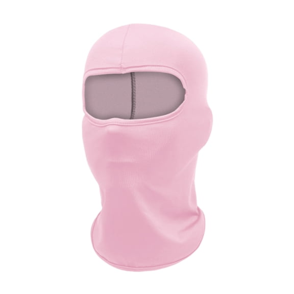 LNZGNM Balaclava Face Mask Sun UV Protection Breathable Scarf Windproof Full Face Mask Athletic Summer Headwear for Men,Pink