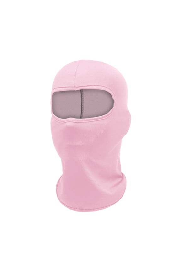 Balaclava Face Mask Sun UV Protection Breathable Scarf Windproof Full Face Mask Athletic Summer Headwear for Men,Pink