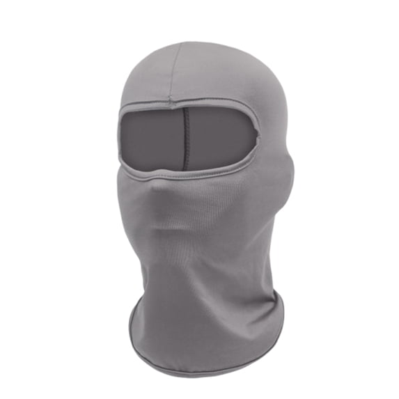 LNZGNM Balaclava Face Mask UV Protection Breathable Scarf Sports Windproof Full Head Mask for Men Cycling Head Mask,Light Gray