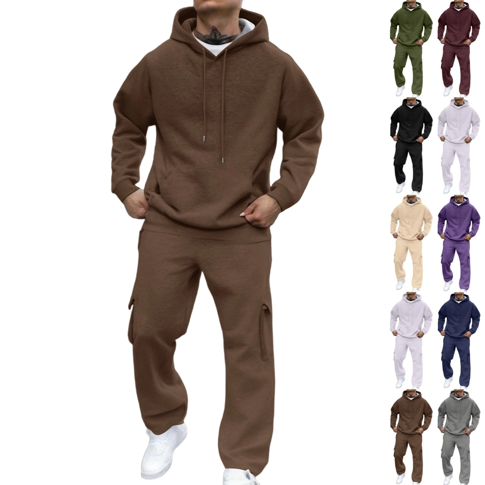 LNZGNM-Brown-Sweat-Suits-Men-