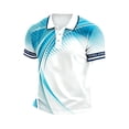 thumbnail image 1 of LNZGNM Soccer Jersey for Men Short Sleeve Soccer Print Polo Shirt,Graphic Sports Jersey for Match Day Fan Outfit,Blue(XXXL), 1 of 4