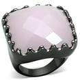 thumbnail image 1 of Ring Synthetic Light Rose LOA887 for Women Style Ruthenium, 1 of 2