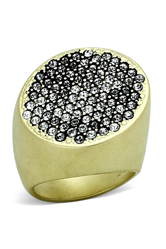 Ring Top GRD Crystal Clear LOA889 for Women Style Matte