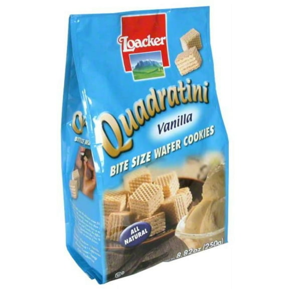LOACKER WAFER QUDRTNI VNLA 250G-8.82 OZ -Pack of 6