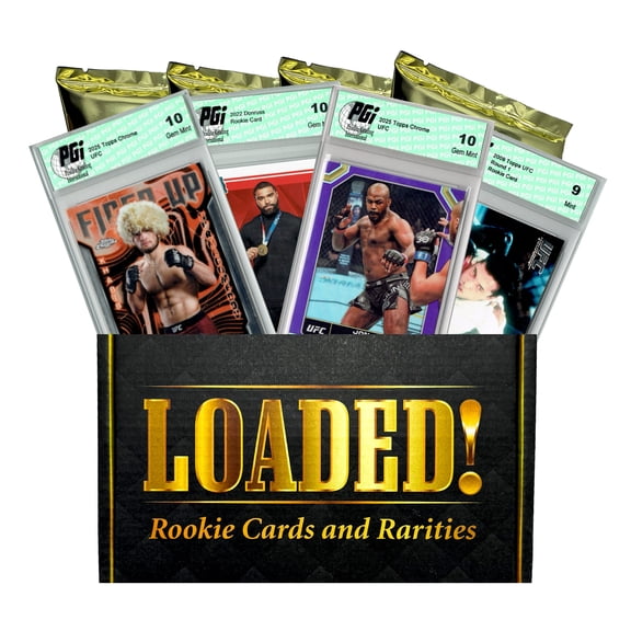 LOADED! PGI UFC/MMA Box Rookie Cards/Rarities Randy Couture Georges St Pierre Khabib Nurmagomedov Bo Nickal