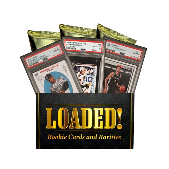 LOADED! PSA 10 Multi-Sport Collectors Box Rookie Cards & Rarities - Wembanyama, Bedard, Puka, Holiday, Skenes, Caitlin, Mbappe and more (3 cards included)