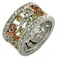 thumbnail image 1 of Rhodium 925 Sterling Silver Ring with Top Grade Crystal in Multi Color for Women Style LOAS1032, 1 of 1