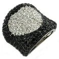 thumbnail image 1 of Sterling Silver Ring AAA GRD CZ Multi LOAS1036 for Women Style Rhodium, 1 of 1