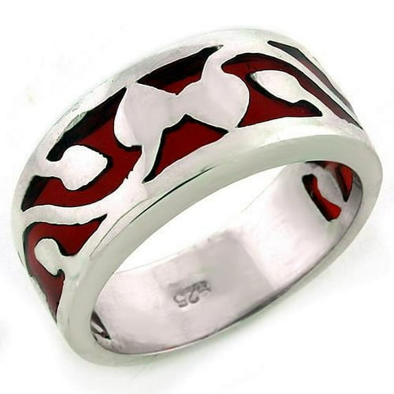 Sterling Silver Ring LOAS1201 for Women Style High
