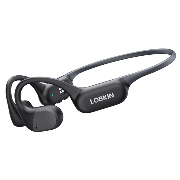 LOBKIN Open Ear Headphones, Bluetooth 6.0 Wireless Air Conduction Headphones, IPX7 Waterproof Sweatproof Sport Earbuds, 8GB Storage Comfortable Fit, ENC Lightweight Earphones for Running Cycling