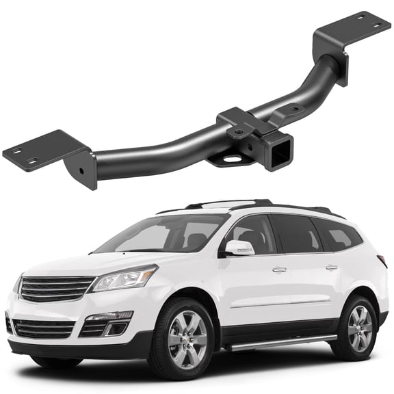 Class 3 Trailer Hitch 2" Receiver for Traverse GMC Acadia Buick Enclave 2008-2017, 2009 - 2017 Chevrolet Traverse,2007 - 2009 Saturn Outlook
