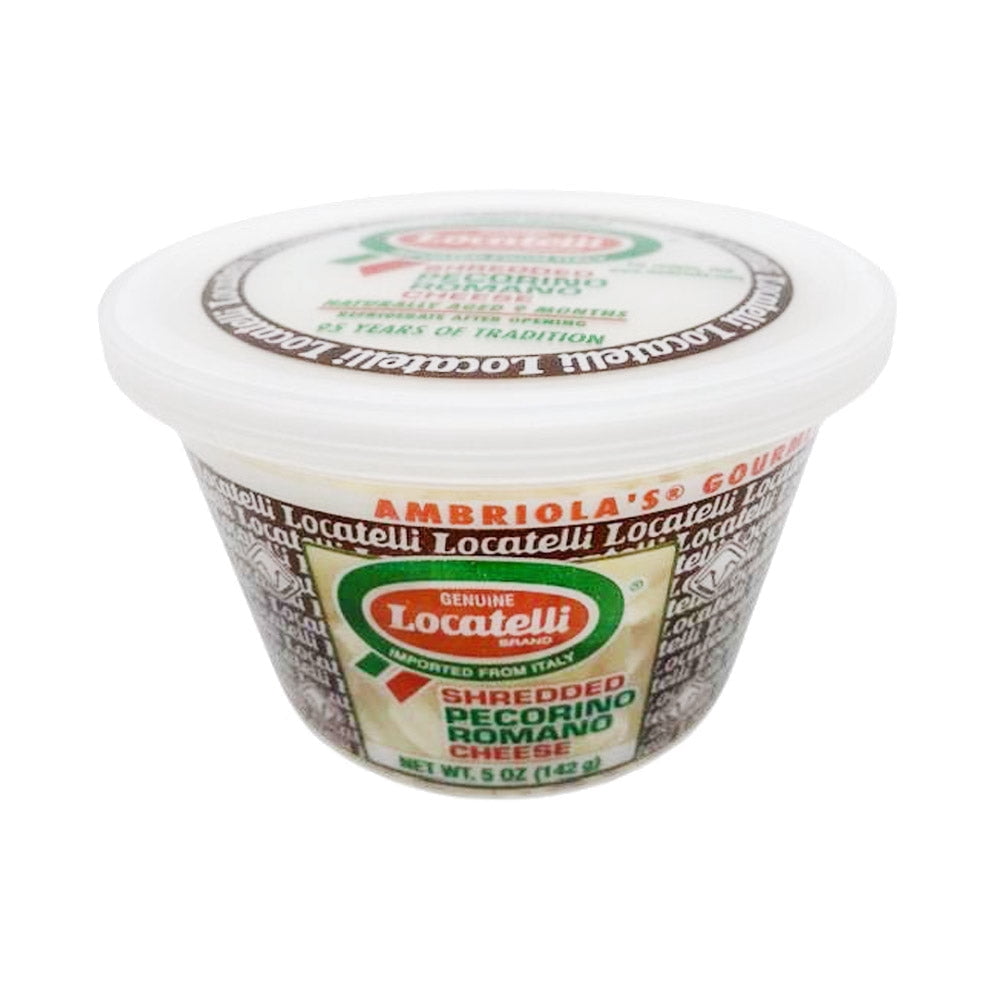 LOCATELLI CHEESE ROMANO SHRD CUP 5 OZ Pack of 12