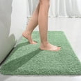 thumbnail image 1 of Lochas Green Polyester Bath Rug, 36" x 24", Machine Washable, 1 of 12