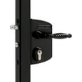 LOCINOX Surface Mounted Gate Lock LAKQ4040 U2 Black (40mm 60mm