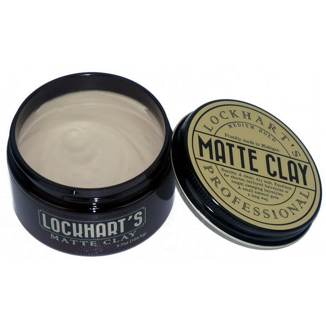 LOCKHART'S Professional Matte Clay Hair Pomade 3.7 oz
