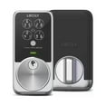 thumbnail image 1 of LOCKLY Pin Genie Pro Satin Nickel Deadbolt Apple Home Key Wi-Fi Smart Lock, Siri/Google/Alexa, Hack-Proof Keypad, Free App, Key, 1 of 11