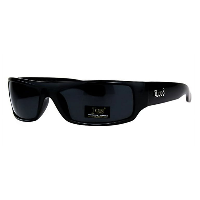 LOCS BLACK Hardcore Cholo Gangster Dark Sunglasses 