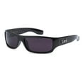 thumbnail image 1 of LOCS Rectangular Gangster Black Shades Mens Designer Sunglasses Cholo Dark Lens, 1 of 4