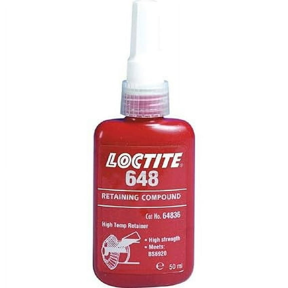 LOCTITE 648 / 50ML | low viscosity, high strength| PACK OF 7