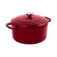 thumbnail image 1 of Lodge 5.5 Quart Cardinal Enamel Cast Iron Dutch Oven, 1 of 7