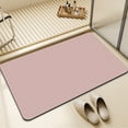 thumbnail image 1 of LODIENY Bath Mat Quick Dry Super Absorbent Bathroom Rug Rubber Non-Slip Thin Bathroom Rugs Fit Under Door - Washable Rectangle Shower Floor Mats for Bathroom, Bathtub, and Sink, 1 of 9