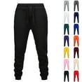 thumbnail image 1 of LODIENY Womens Joggers Pants Elastic Waisted Sweatpant with Pockets Casual Drawstring Active Workout Running Sports Trousers Khaki XL, 1 of 5