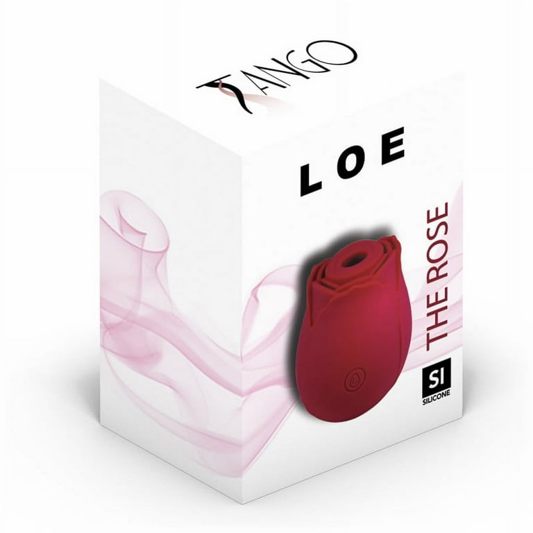 LOE The Rose Suction Vibrator, Red - Walmart.com