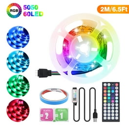 Monster LED Smart 6.5ft Multi-Color Light Strip, Mobile App & Voice  Controlled, USB Plug