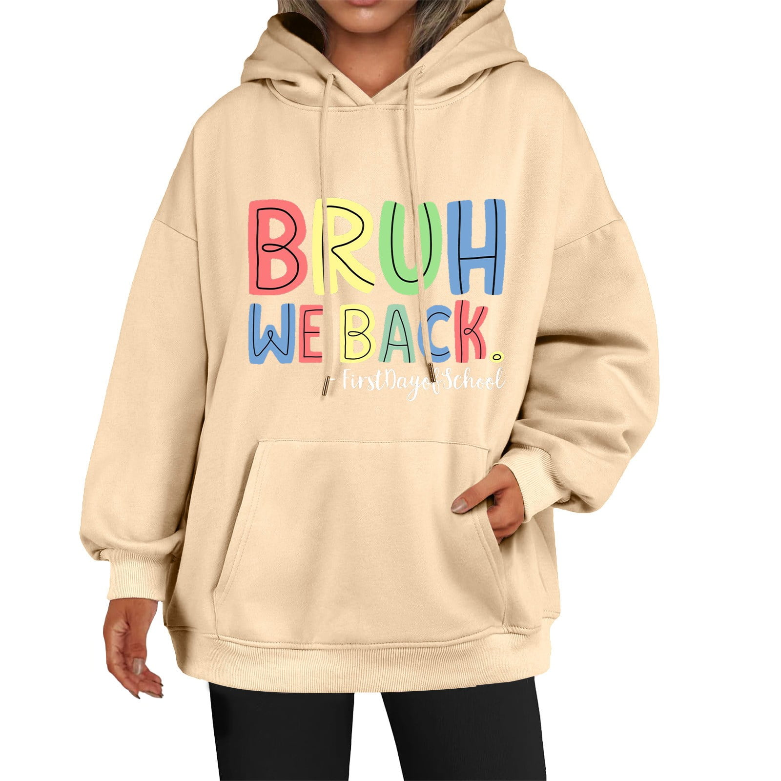 LOEYUNYE Preppy Cloths Summer Hoodies for Women Sweaters Y2K Trendy Autumn  Tops Lady's Fall Semester Season Hoodie Drawstring Hoodie Plus Size Hoodie  Funny Secret Santa Gifts Sale Clearance - Walmart.com