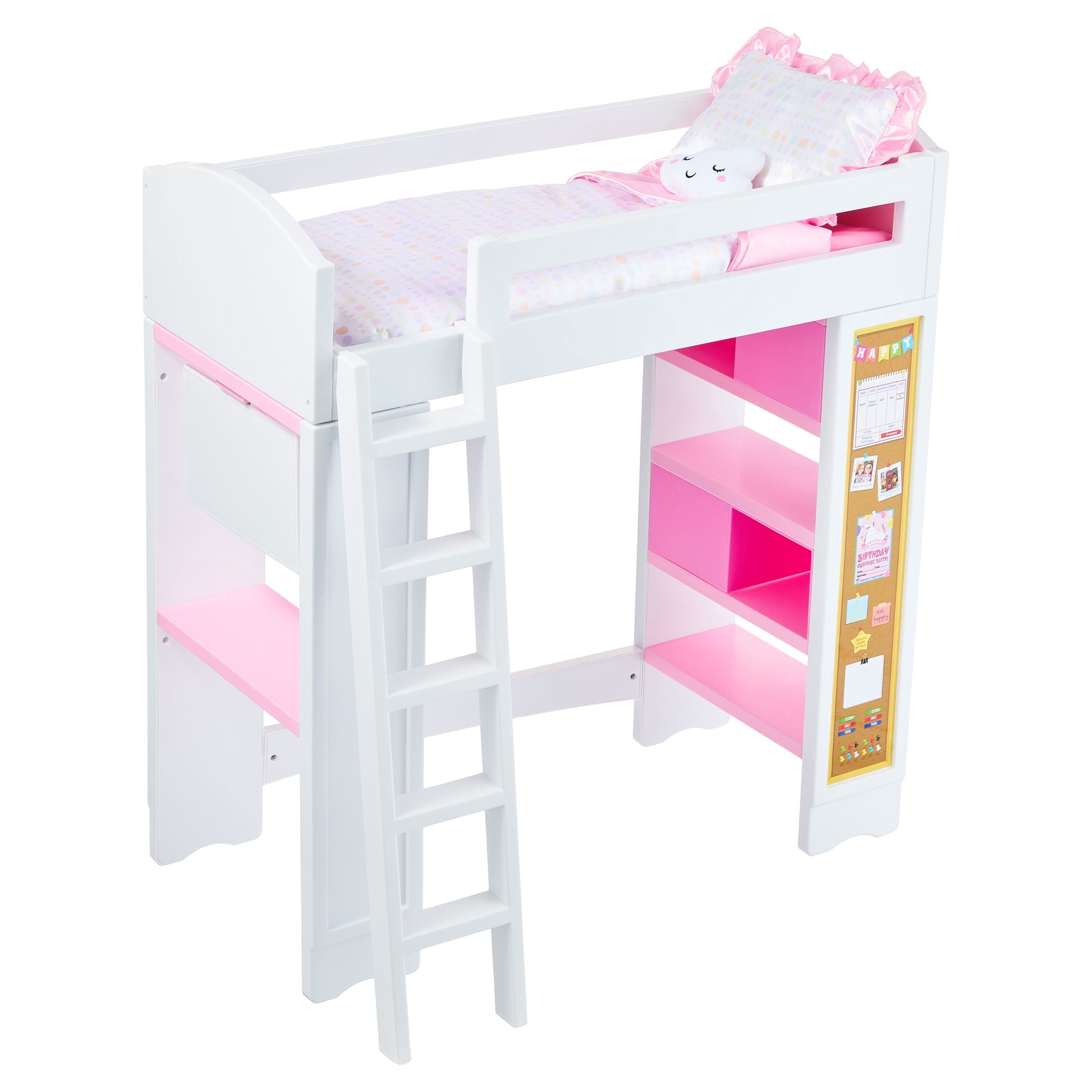 My Life As Loft Bed Play Set For 18-Inch Dolls With Accessories