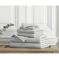 thumbnail image 1 of LOFT BY LOFTEX New Generation Soft and Absorbent Bath 6 Piece Set, Silver, 1 of 3