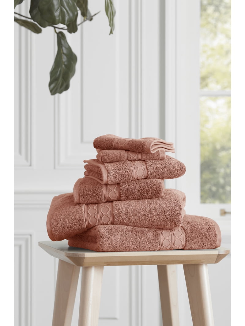 LOFT BY LOFTEX Rejuvenate Soft and Absorbent Bath 6 Piece Set