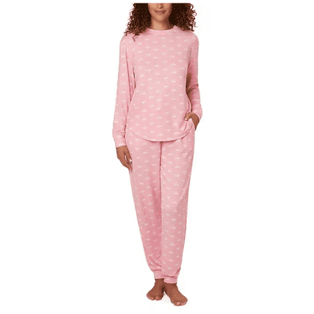 LOFT Women's 2-Piece Pajama Set Size Small Pink