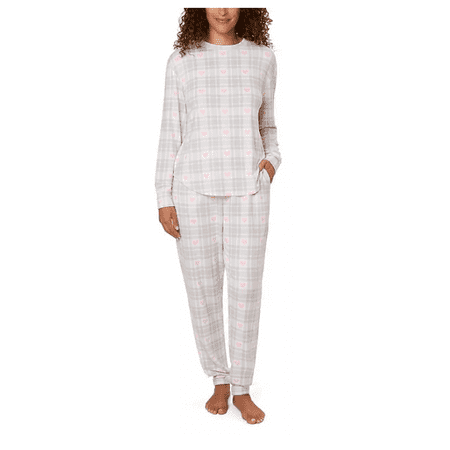 LOFT Women's 2-Piece Pajama Set Small Grey